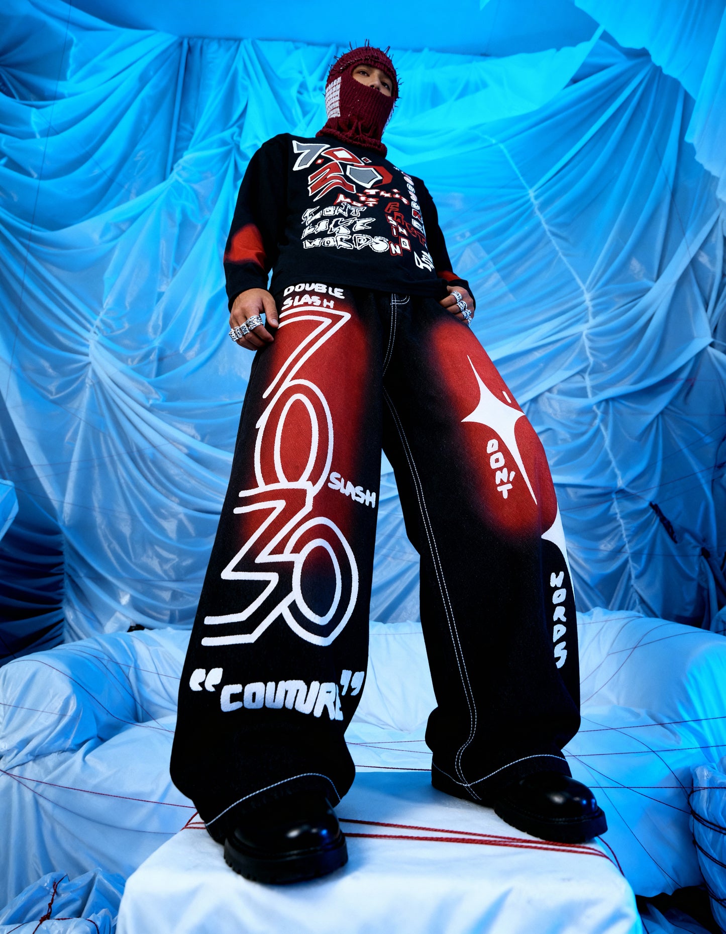 RANSOM [BAGGY DENIM JEANS]