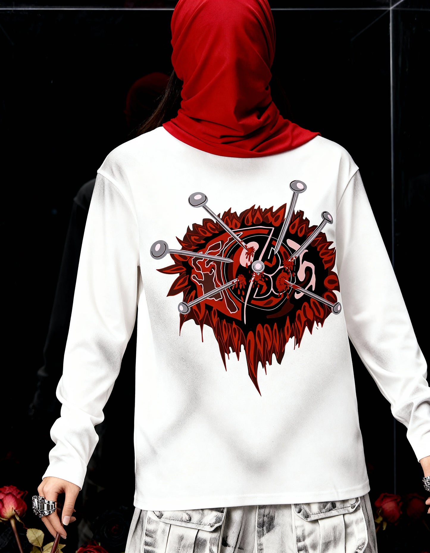 EYESORE [FULL-SLEEVE T-SHIRT] Cream / XS