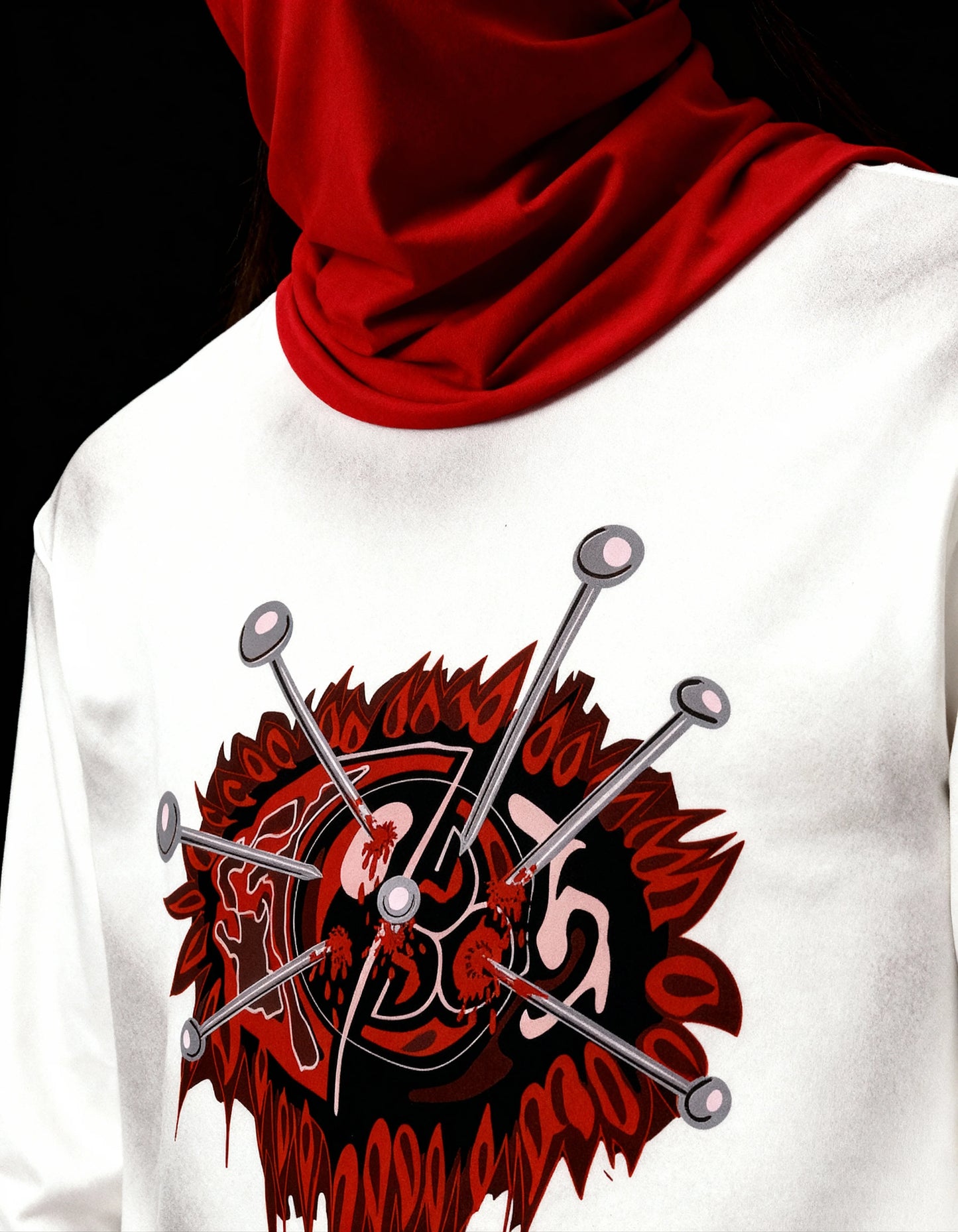 EYESORE [FULL-SLEEVE T-SHIRT] Cream / XS