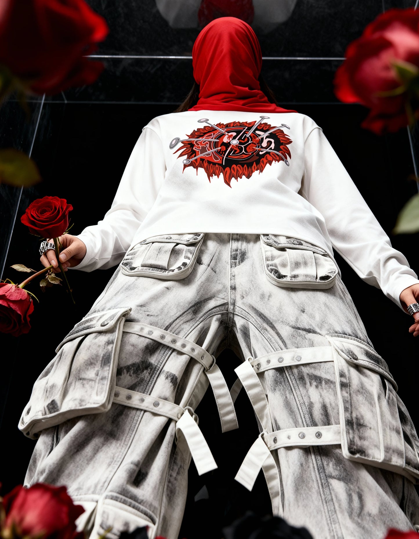 EYESORE [FULL-SLEEVE T-SHIRT] Cream / XS