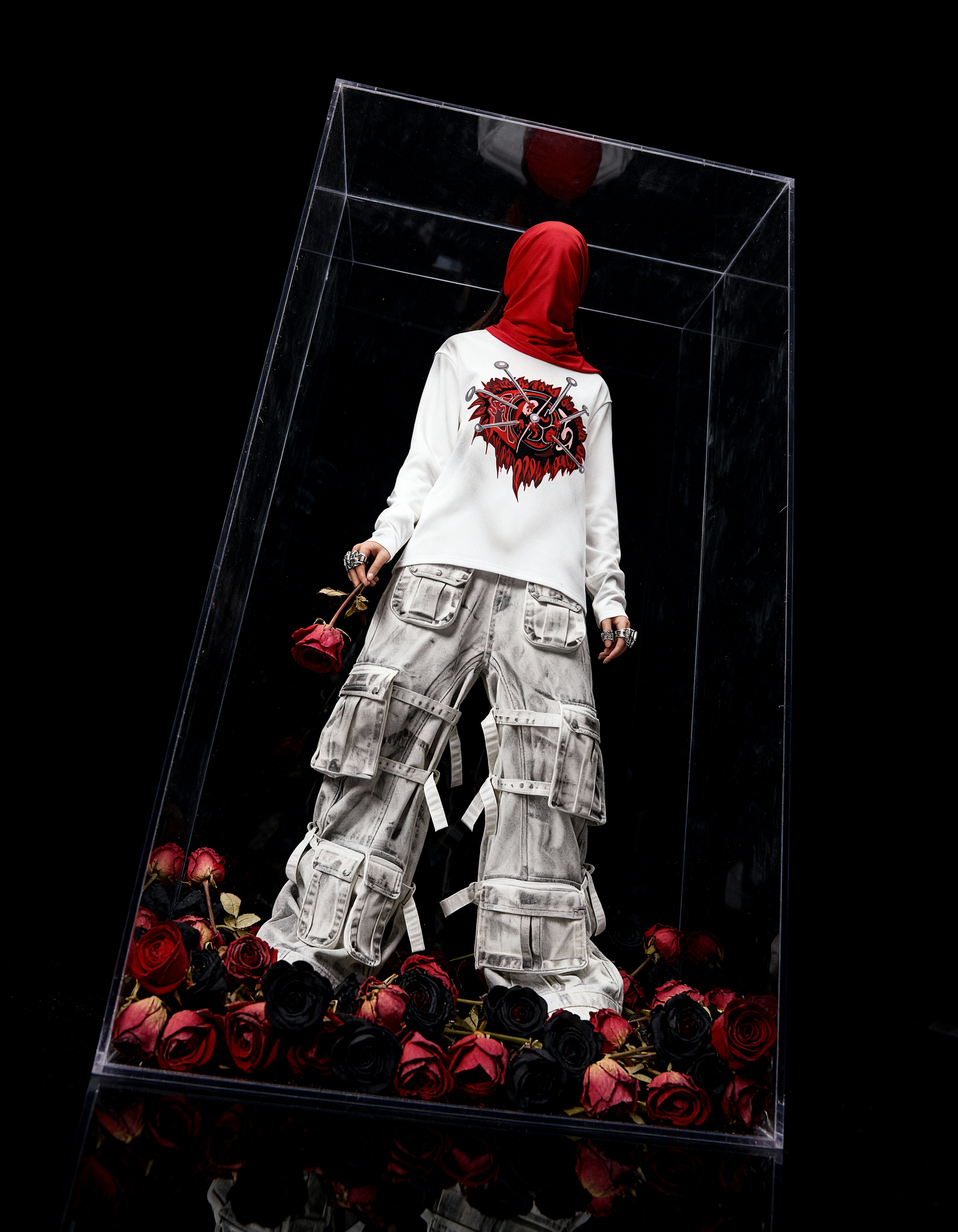 EYESORE [FULL-SLEEVE T-SHIRT] Cream / XS