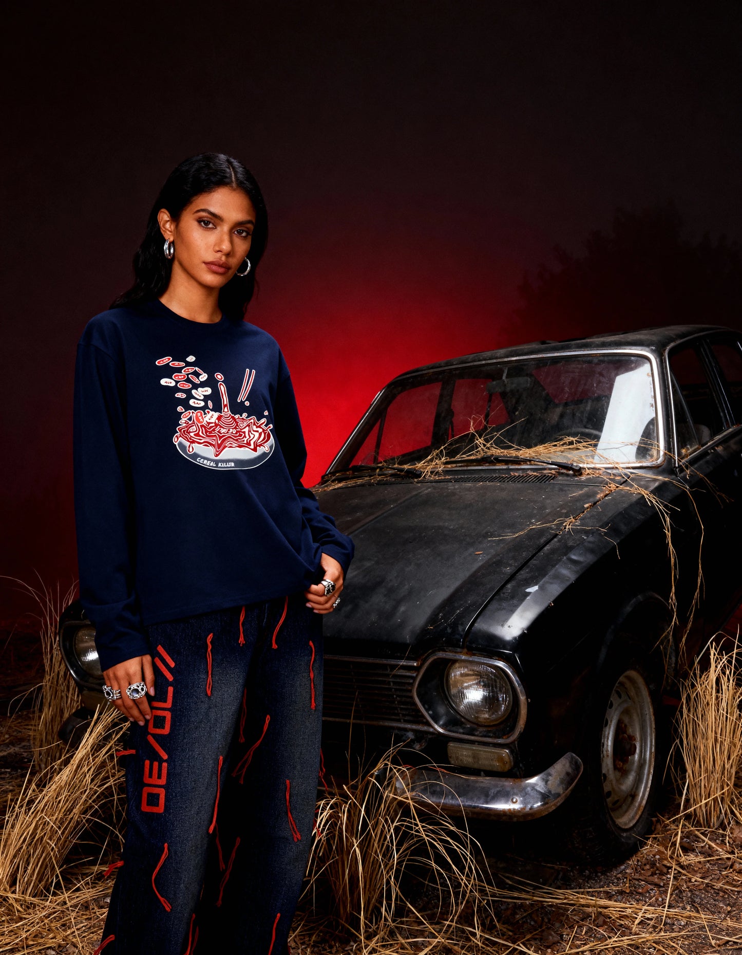 CEREAL KILLER [FULL-SLEEVE T-SHIRT] XS