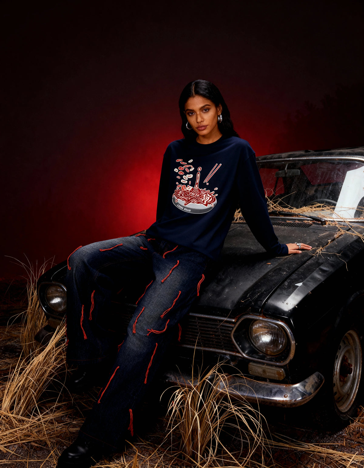 CEREAL KILLER [FULL-SLEEVE T-SHIRT] XS