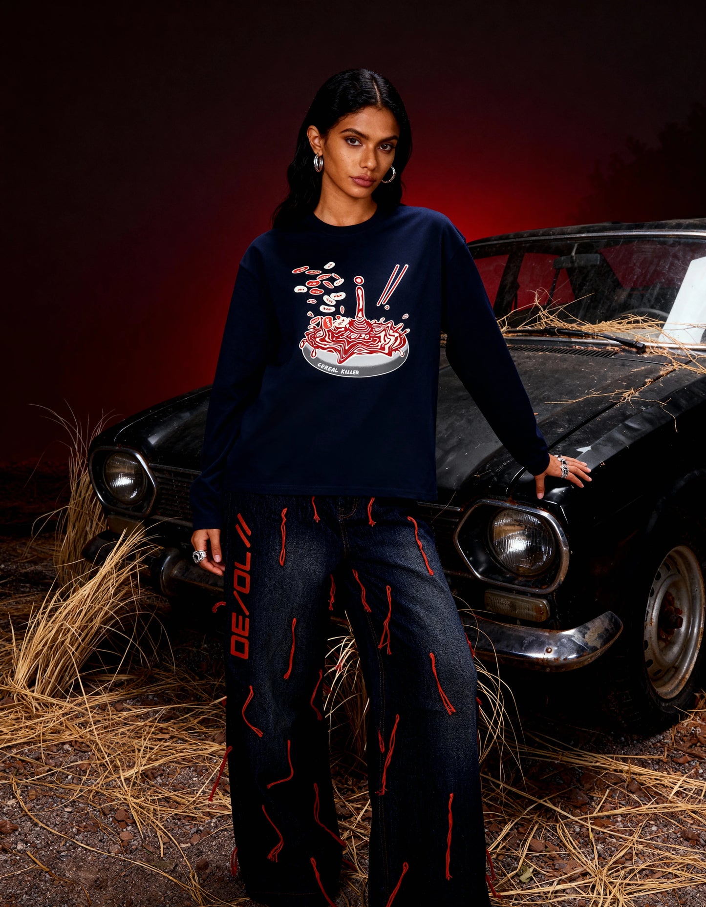 CEREAL KILLER [FULL-SLEEVE T-SHIRT] XS