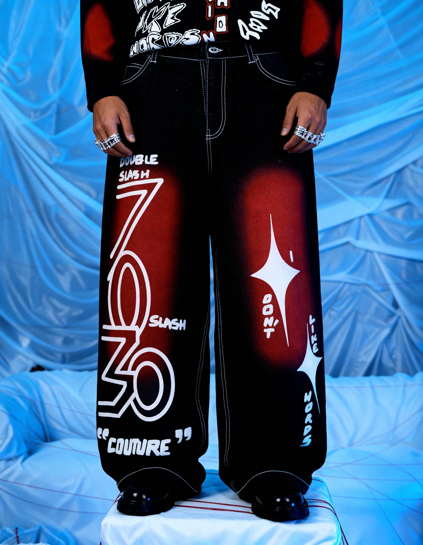 RANSOM [BAGGY DENIM JEANS]