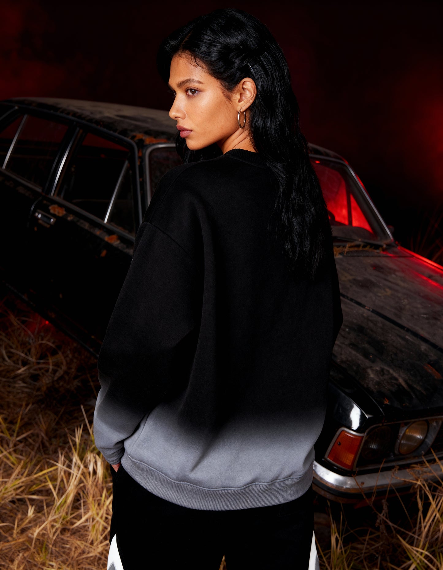 JUDAS [HAND-SPRAYED SWEATSHIRT]