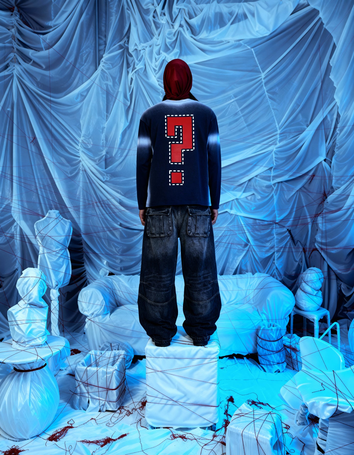 PUZZLED [BIKER FULL-SLEEVE T-SHIRT]