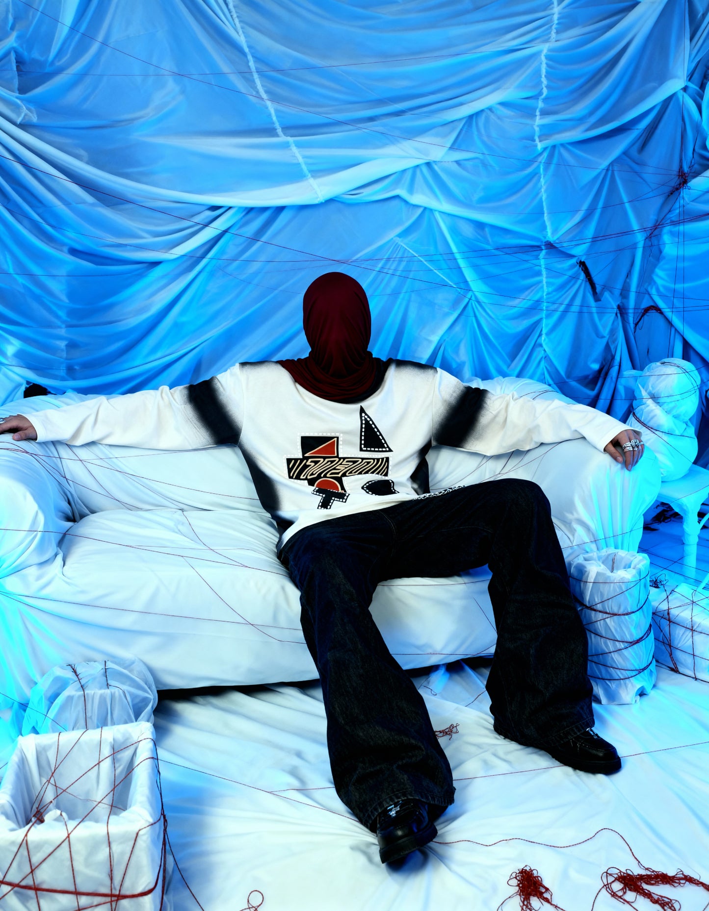 PUZZLED [BIKER FULL-SLEEVE T-SHIRT]