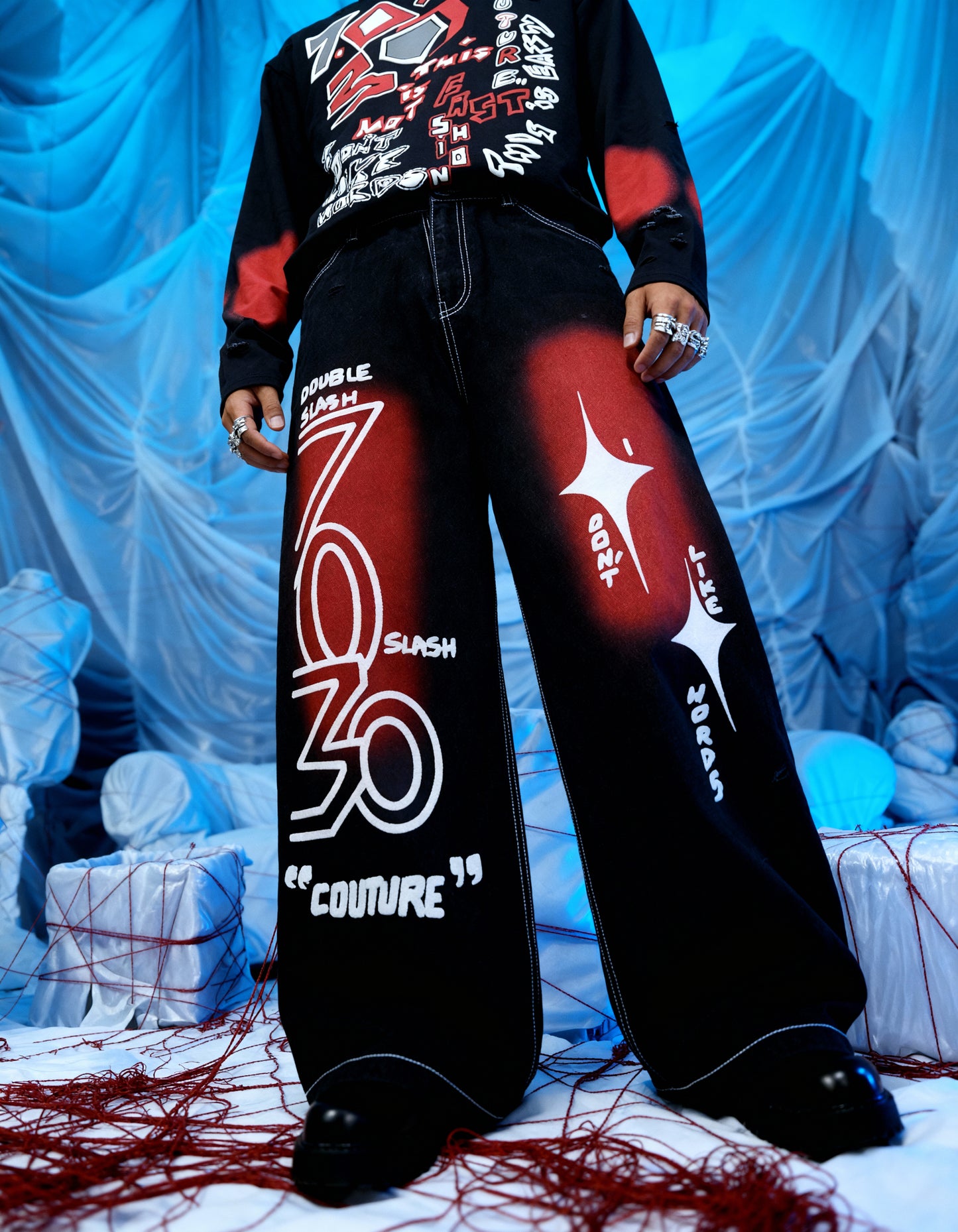 RANSOM [BAGGY DENIM JEANS]