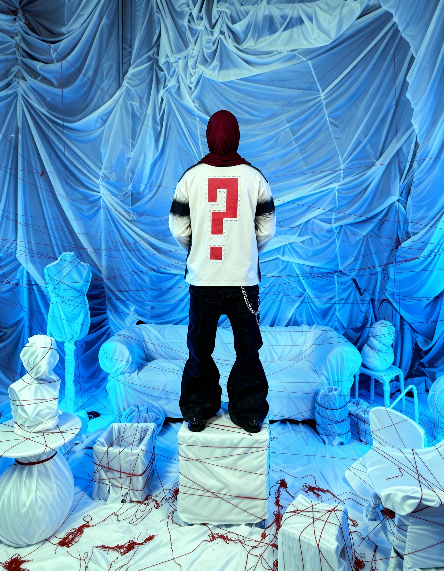 PUZZLED [BIKER FULL-SLEEVE T-SHIRT]