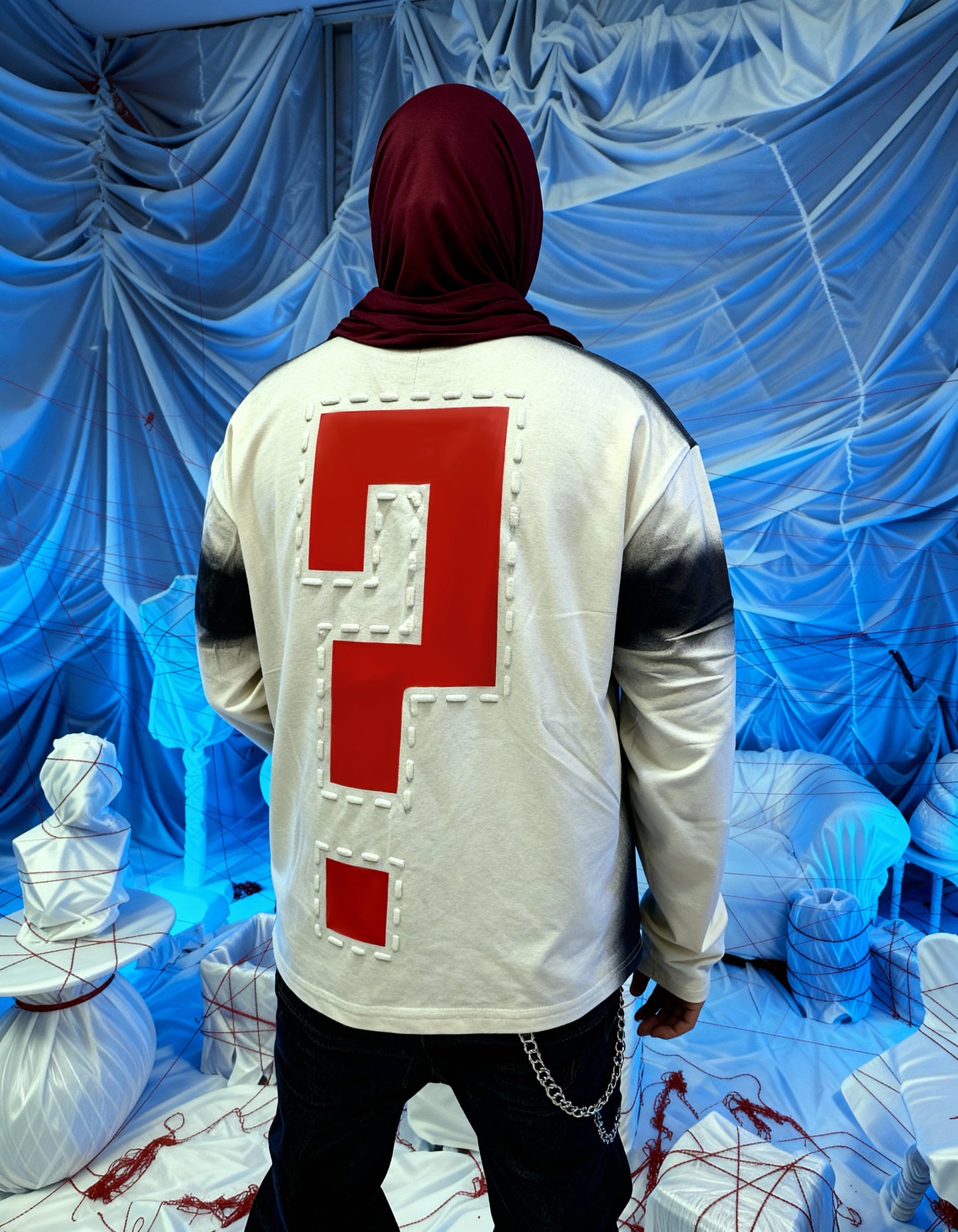 PUZZLED [BIKER FULL-SLEEVE T-SHIRT]