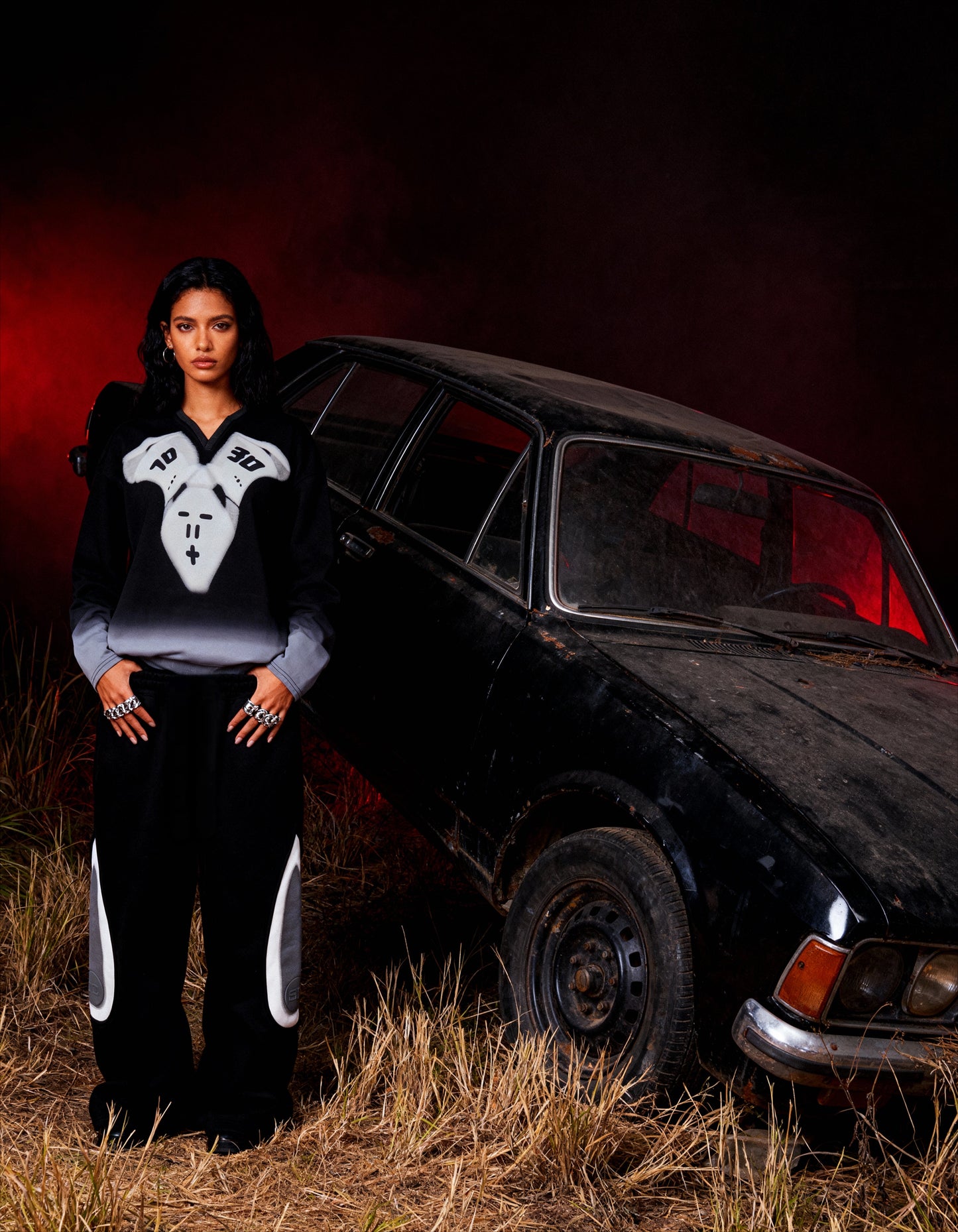 JUDAS [HAND-SPRAYED SWEATSHIRT]